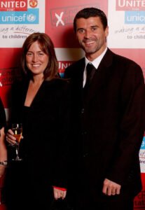 Theresa Doyle and Roy Keane